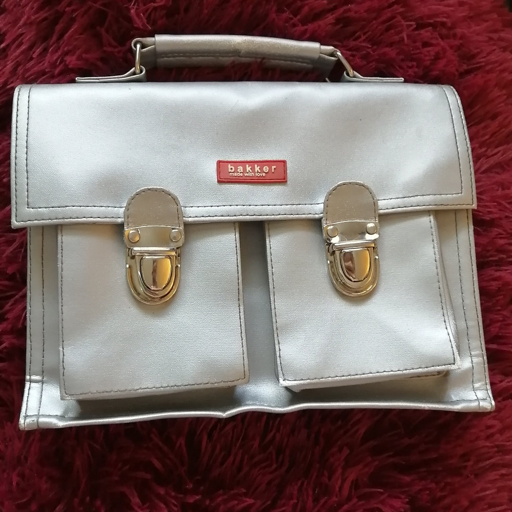 Bakker - made with love Silver Leather Purse
